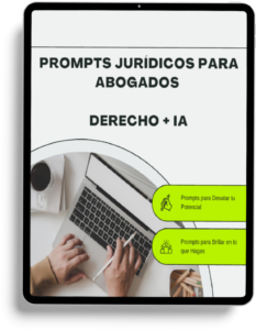 Imagen del pack de prompts legales para abogados, incluye plantillas para contratos, demandas y documentos jurídicos generados con inteligencia artificial.
