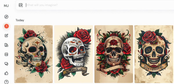 prompts para tatuajes Midjourney