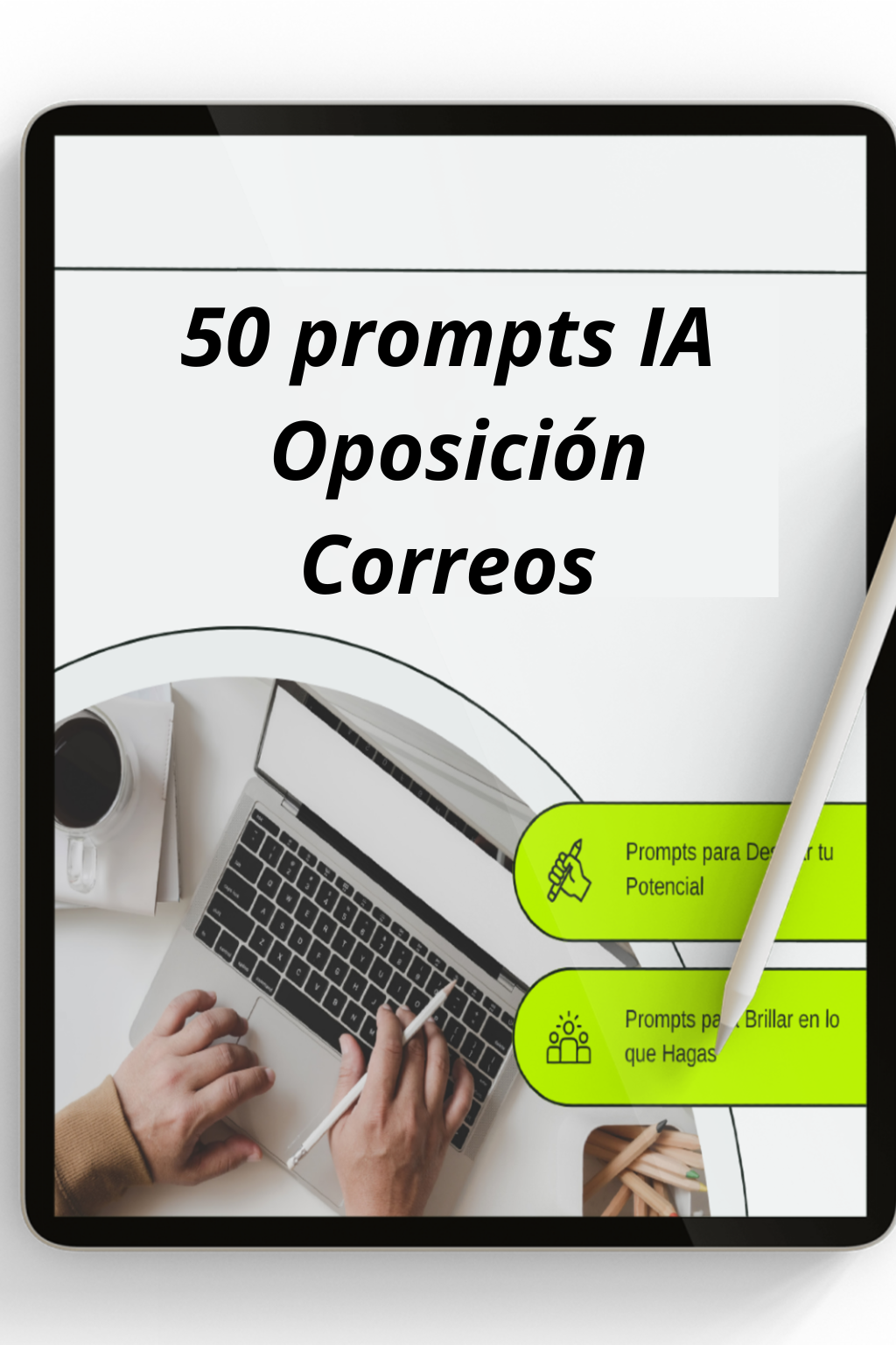 50 Prompts de IA para la Oposición de Correos: Convierte a ChatGPT en tu preparador personal: simulacros de test, psicotécnicos y casos prácticos para Correos